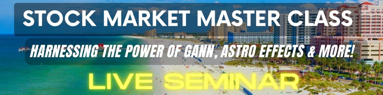 Stock Market Master Class: LIVE SEMINAR!